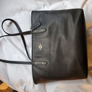 Black Coach Tote